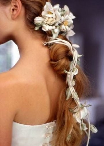 Wedding Bride Hairstyles
 The Northern Bride Wedding Hairstyles with Flowers