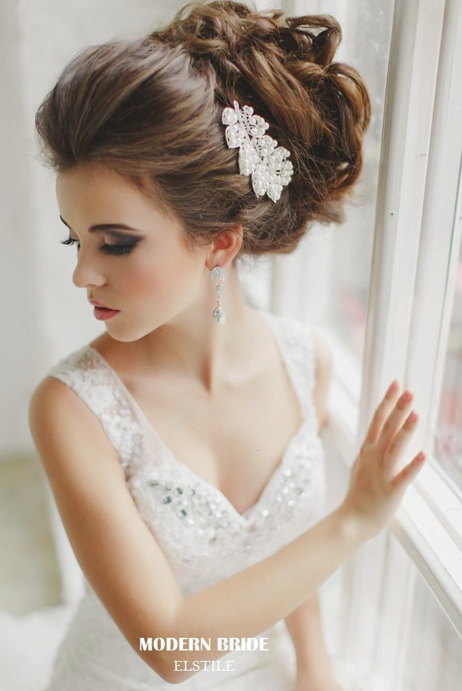 Wedding Bride Hairstyles
 Stunning Wedding Hairstyles for Every Bride MODwedding