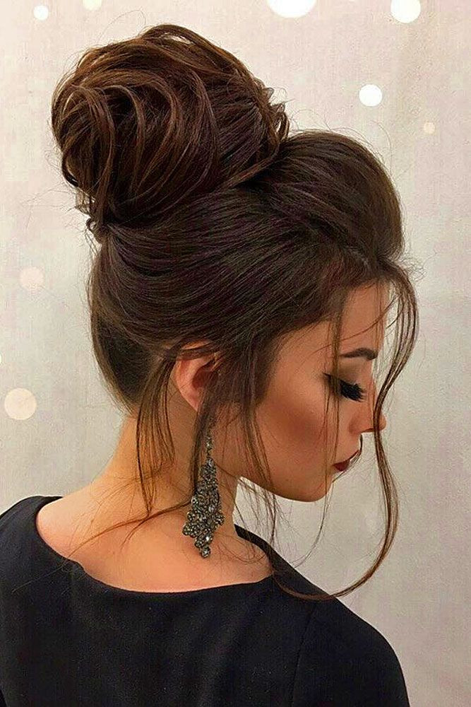 Wedding Buns Hairstyles
 20 best Indian bride in white images on Pinterest