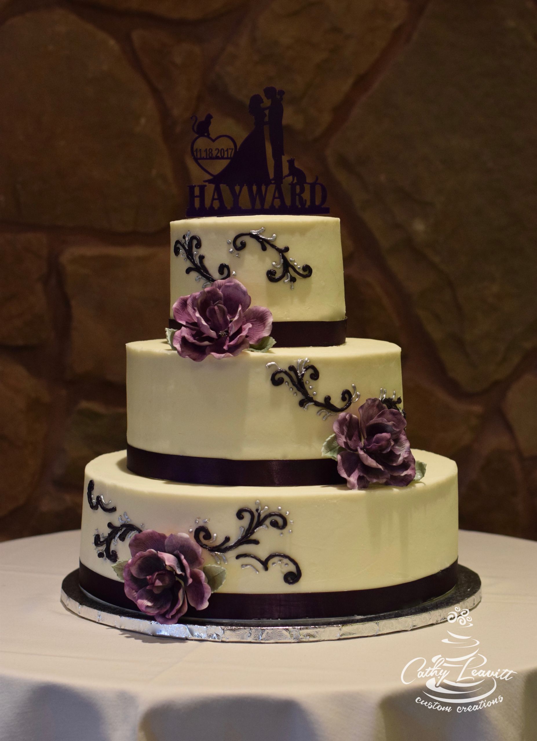 Wedding Cakes Colorado Springs
 Colorado Springs wedding cakes by Cathy Leavitt custom