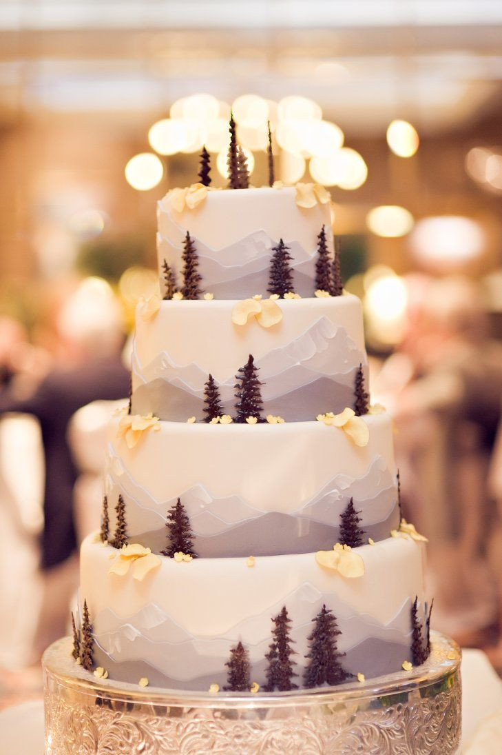 Wedding Cakes Colorado Springs
 Pin by The Knot on Winter Wedding Ideas in 2019