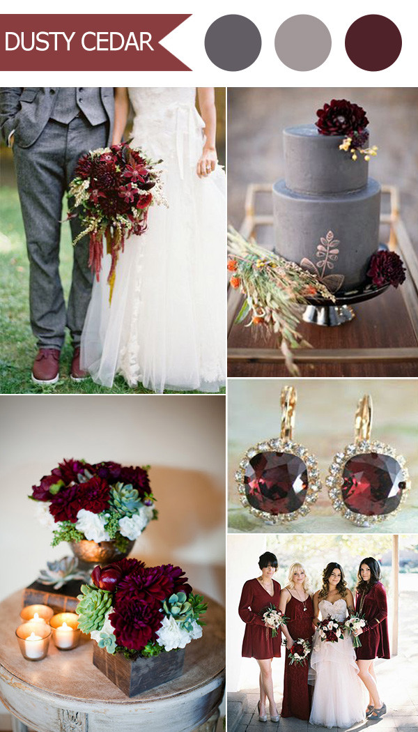 Wedding Colors Ideas
 Top 10 Fall Wedding Color Ideas For 2016 Released By Pantone