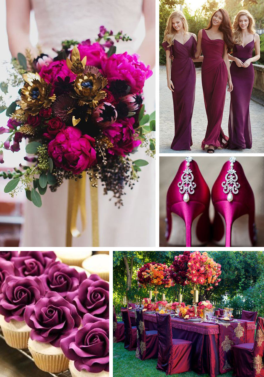 Wedding Colors
 Jewel Toned Wedding Colors
