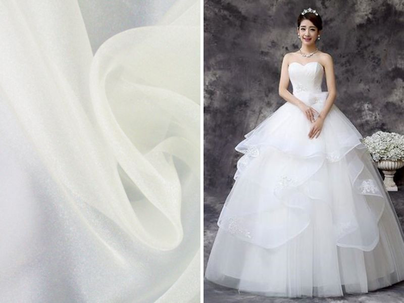 Wedding Dress Material
 List of the Tren st Wedding Dress Material and Fabrics