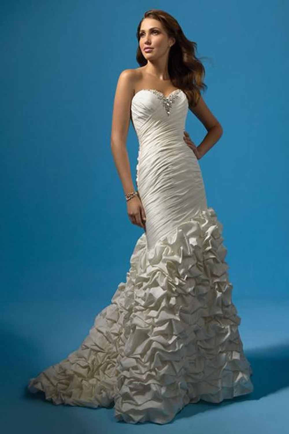 Wedding Dress Mermaid
 The Best silhouette of Beautiful mermaid wedding dresses