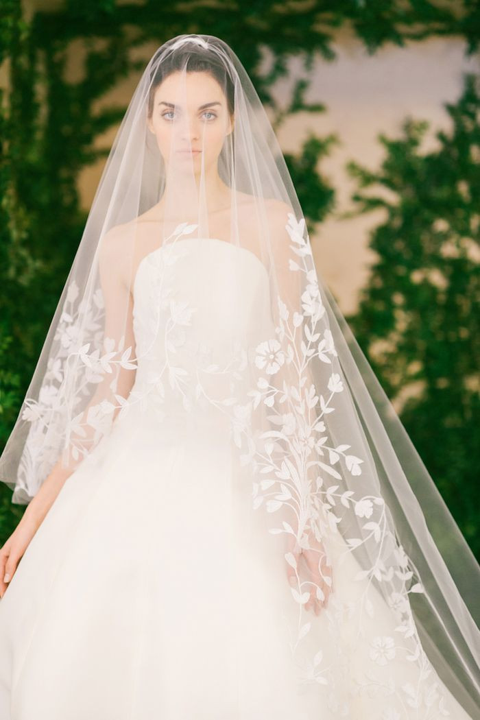 Wedding Dress With Veil
 The Wedding Veil Styles That ll Be Trending in 2018