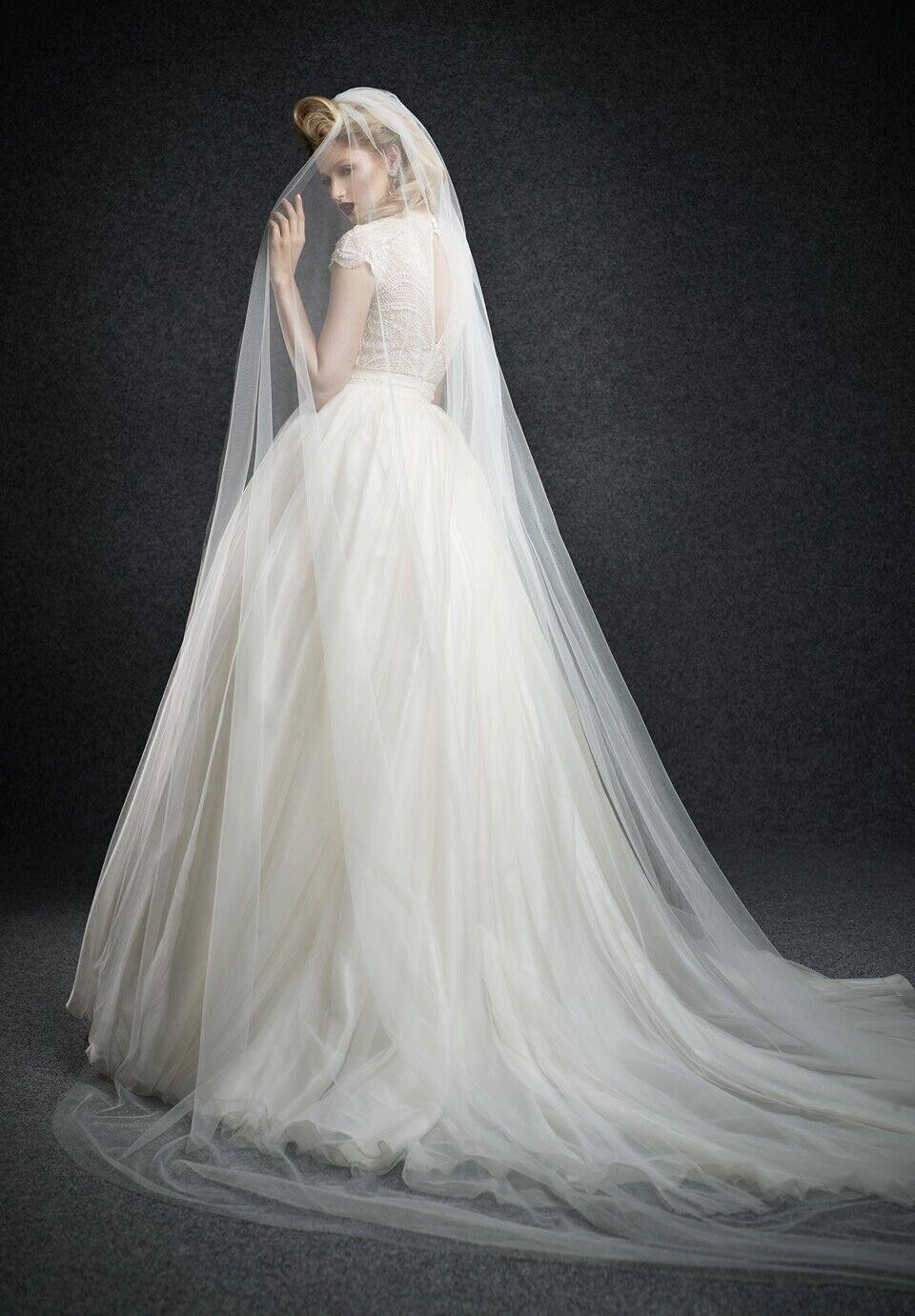 Wedding Dress With Veil
 2015 long wedding dress the bride delicate veils royal