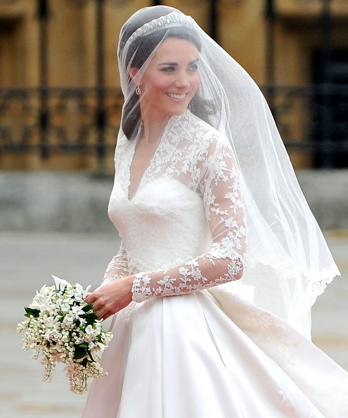 Wedding Dress With Veil
 The Most Gorgeous Celebrity Veils Ever