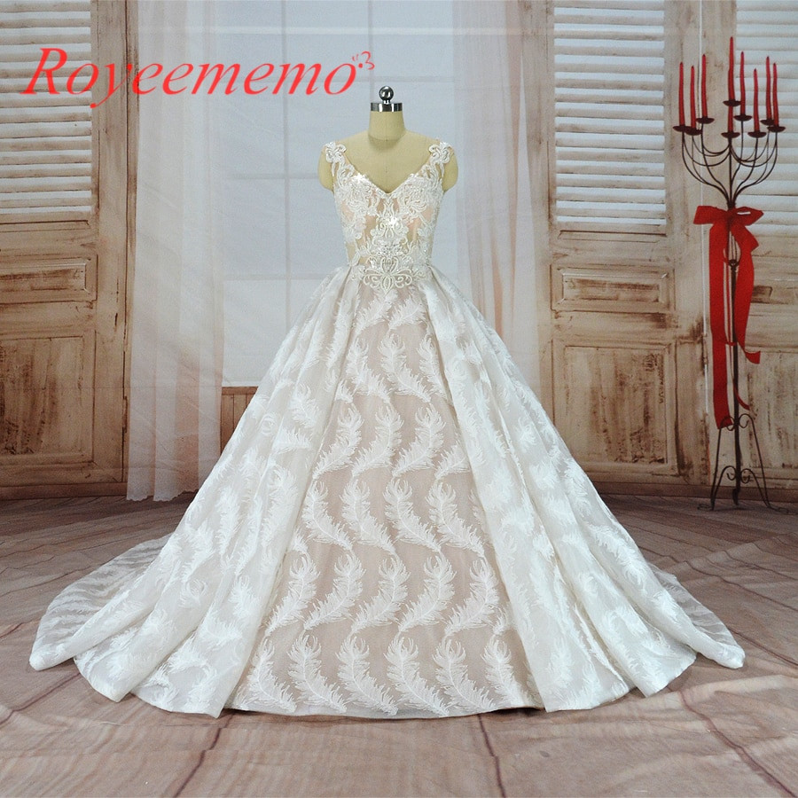 Wedding Dresses For Sale Online
 2017 hot sale special lace Wedding Dress transparent top