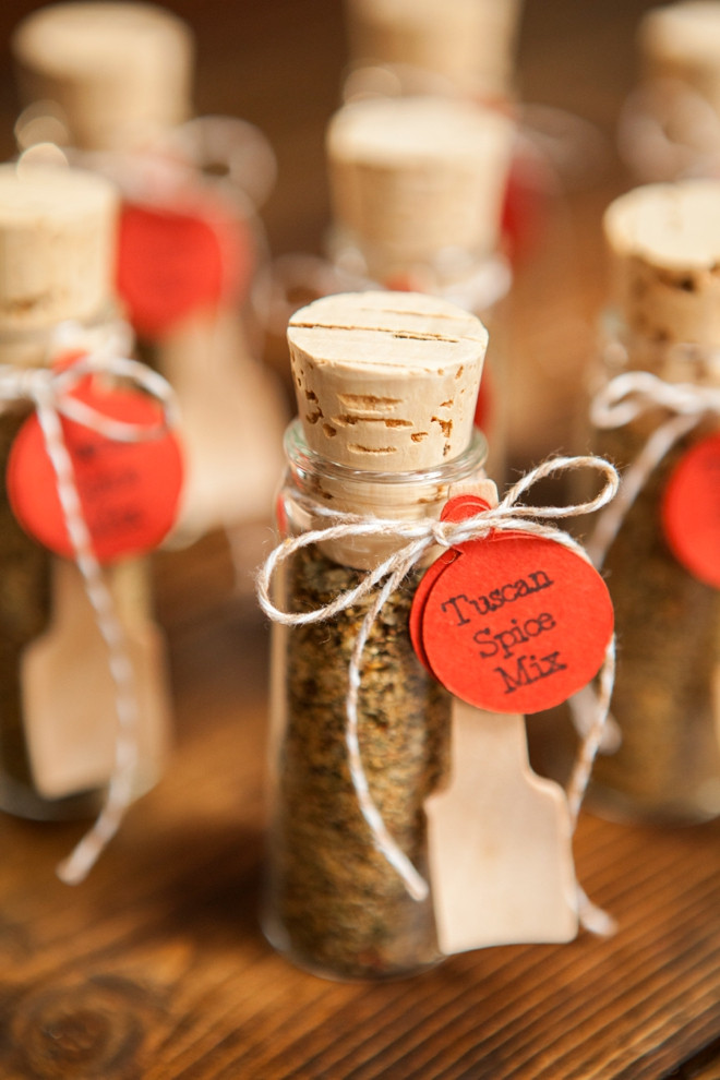 Wedding Favors
 Make your own adorable spice dip mix wedding favors