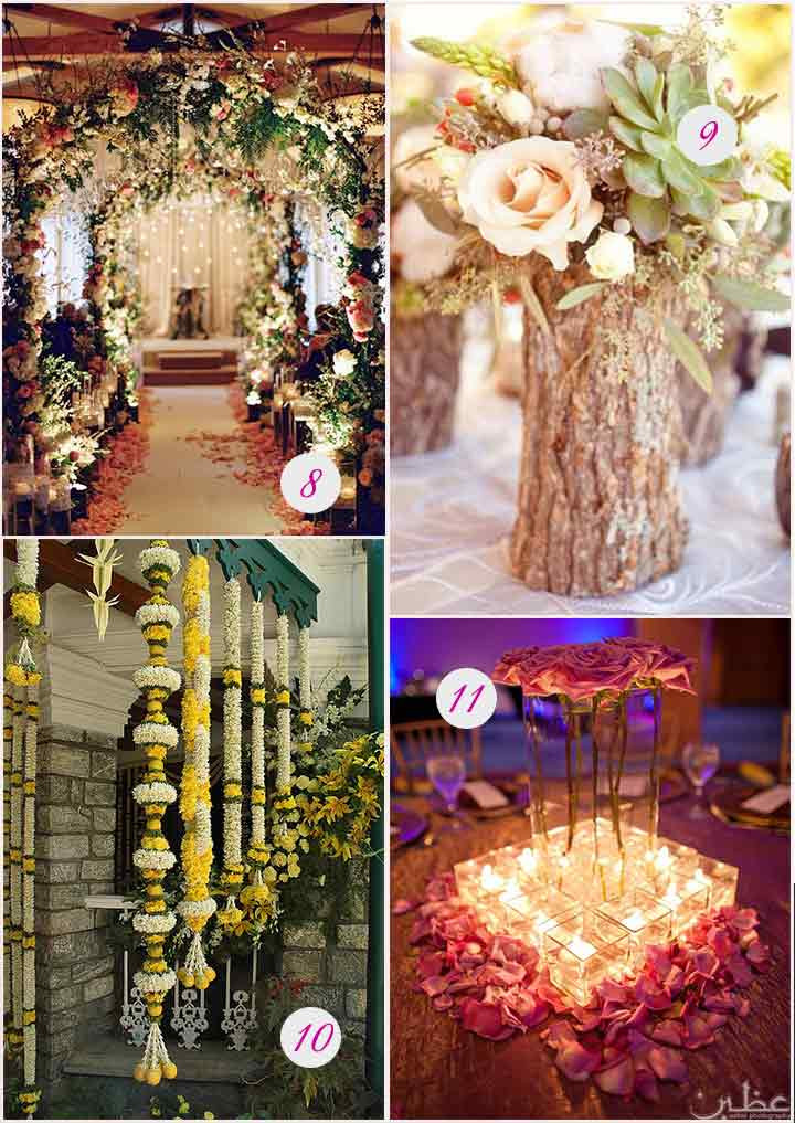 Wedding-flowers-and-reception-ideas
 10 Super y Flower Decorations For Wedding Reception