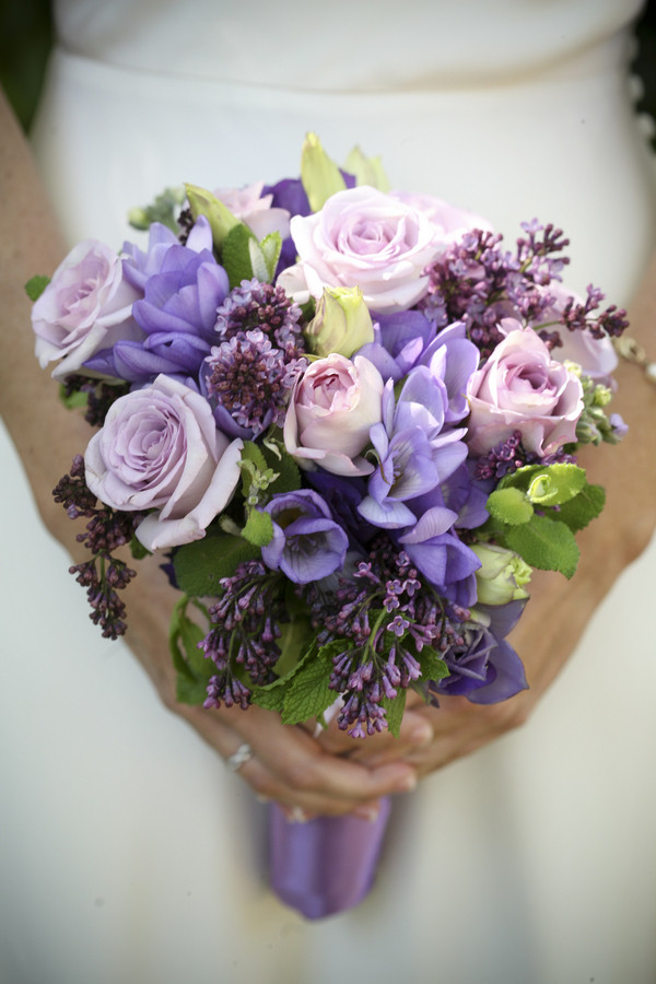 Wedding Flowers Purple
 Purple Wedding Flowers Bitsy Bride