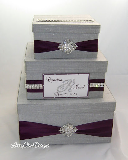 Wedding Gift Card Box
 Wedding Gift Box Bling Card Box Rhinestone Money Holder