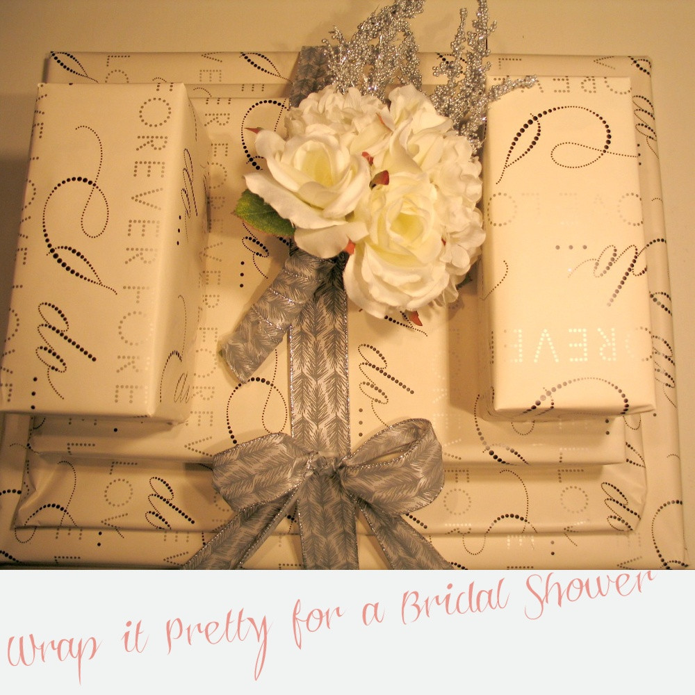 Wedding Gift Wrap Ideas
 Cupcakes & Confetti Bridal Shower Gift Wrapping Idea