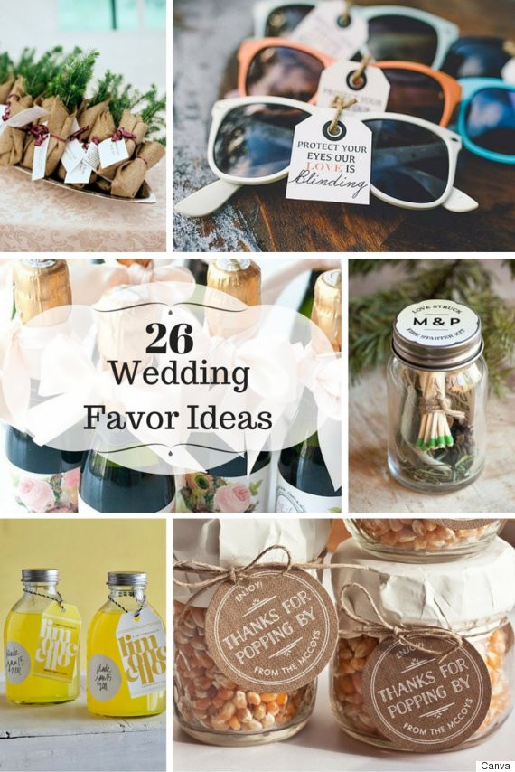 Wedding Give Away Gift Ideas
 26 Wedding Favour Ideas Your Guests Will Love