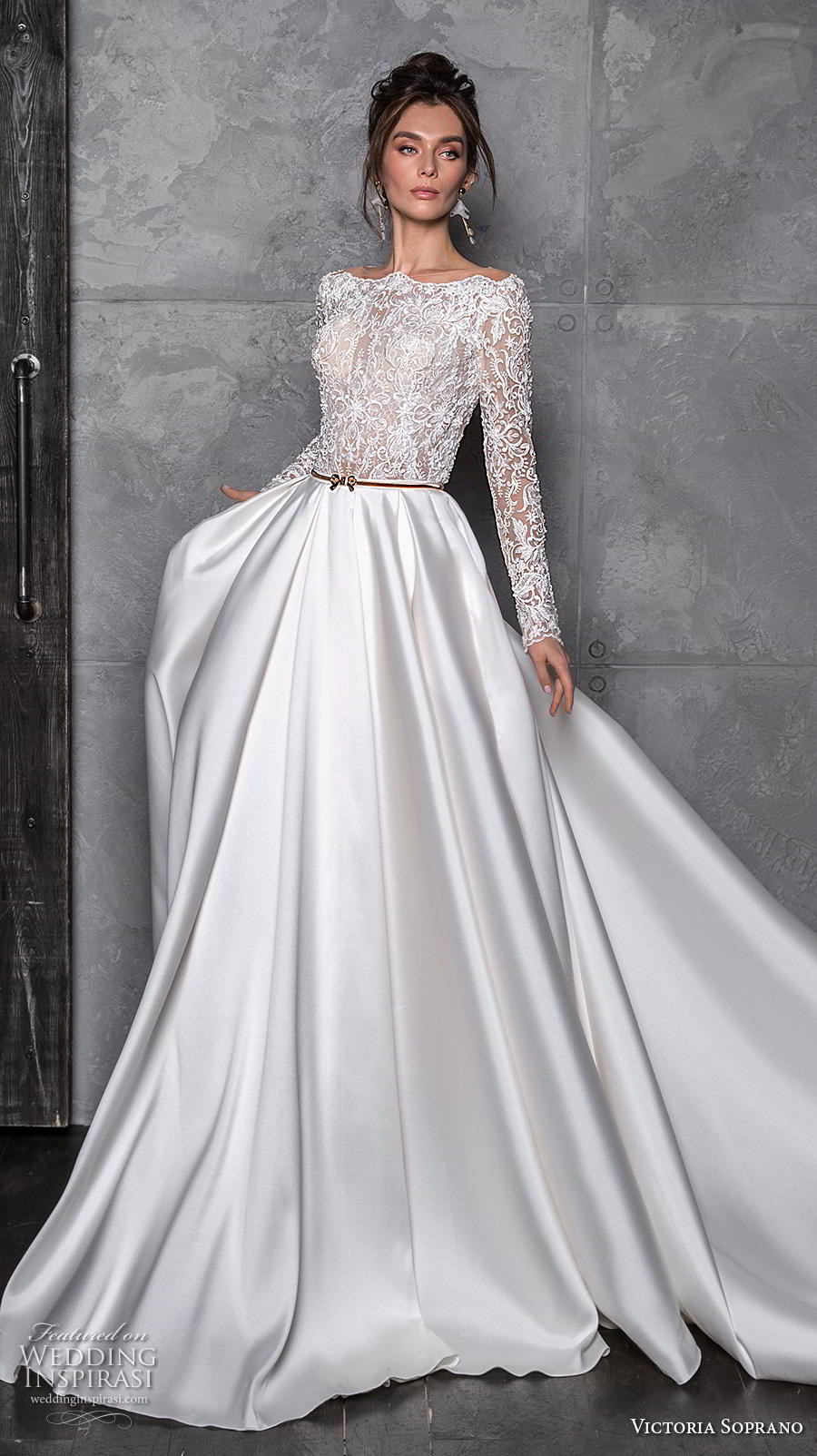 Wedding Gowns 2020 Collection
 Victoria Soprano 2020 Wedding Dresses — “Chic Royal