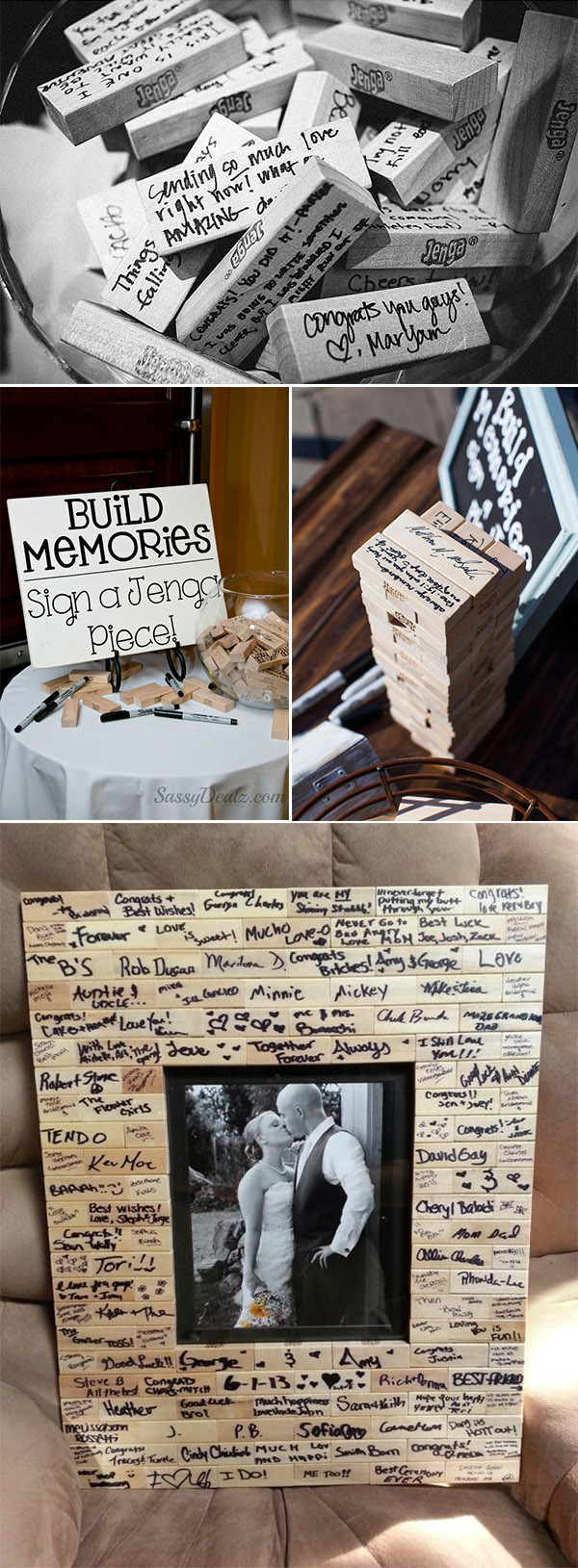 Wedding Guest Book Alternatives
 20 Must See Non Traditional Wedding Guest Book Alternatives
