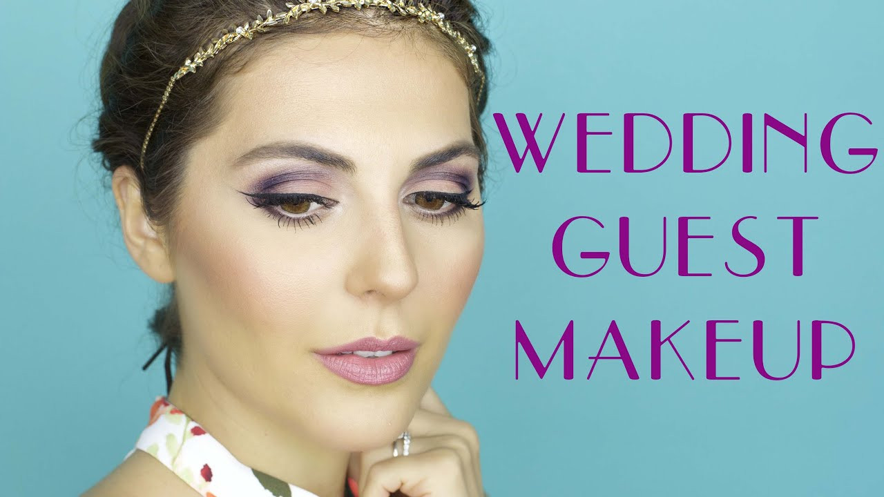 Wedding Guest Makeup
 Bridesmaid Wedding Guest Plum Makeup Tutorial