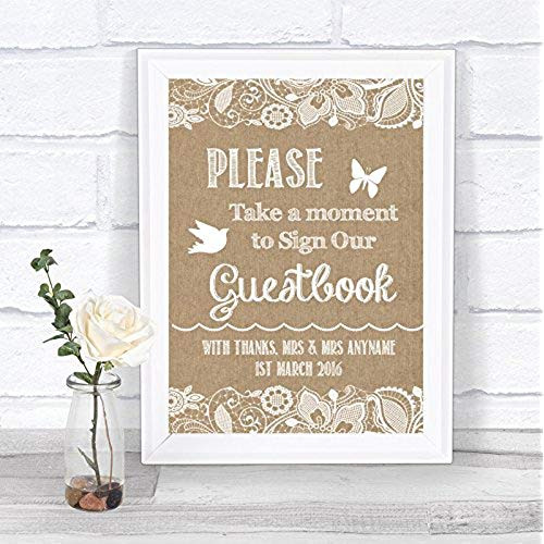 Wedding Guest Sign In Books
 Wedding Guest Book Sign Amazon