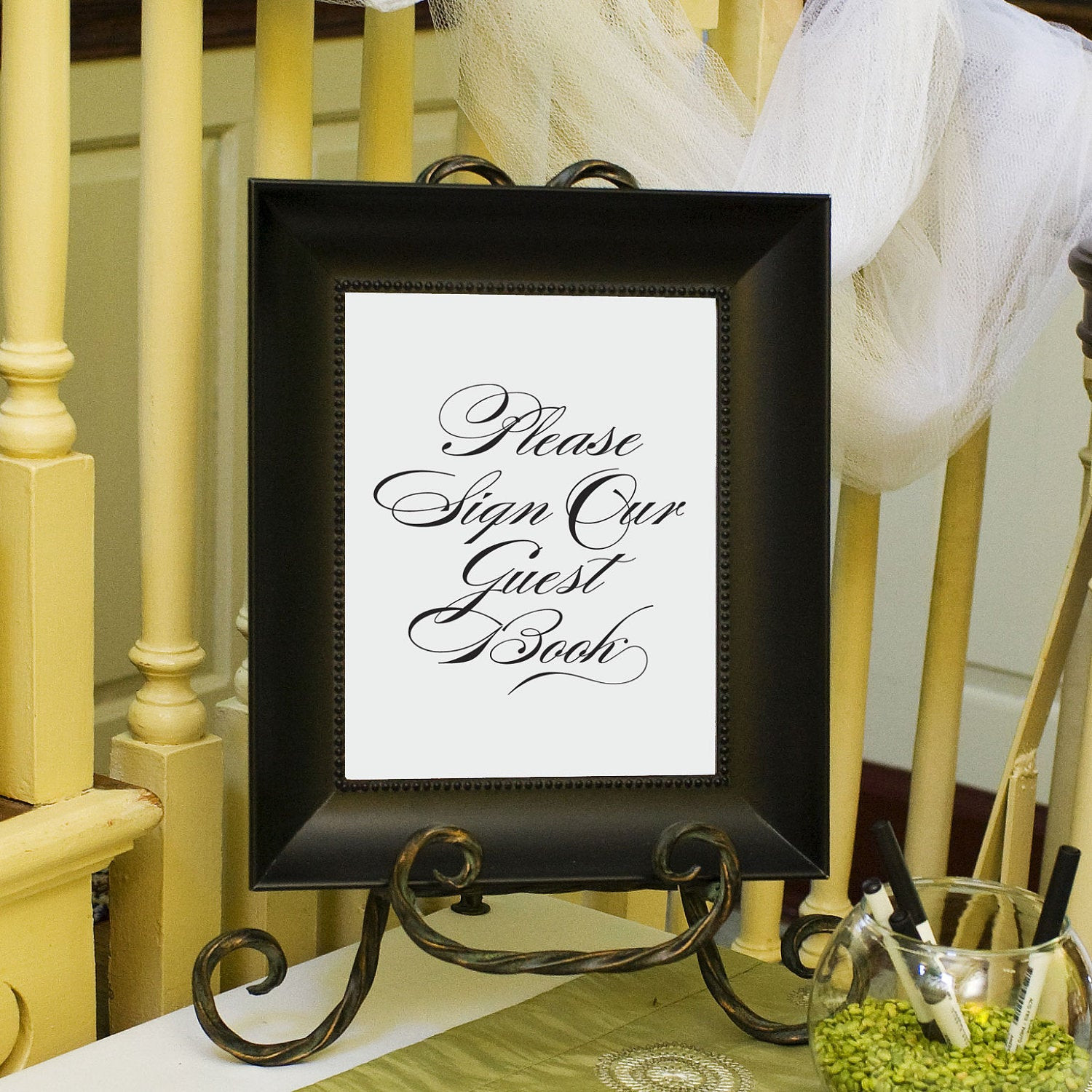 Wedding Guest Sign In Books
 Wedding Guest Book Sign Guestbook Sign by EdenWeddingStudio