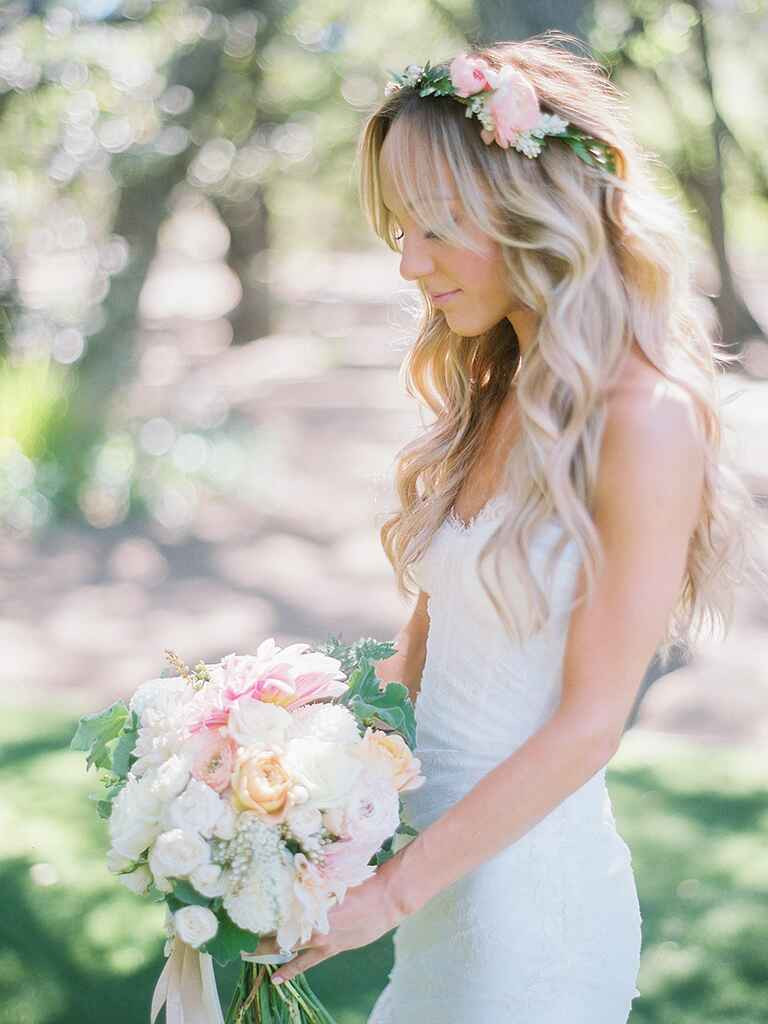 Wedding Hair With Flowers
 17 Wedding Hairstyles for Long Hair With Flowers