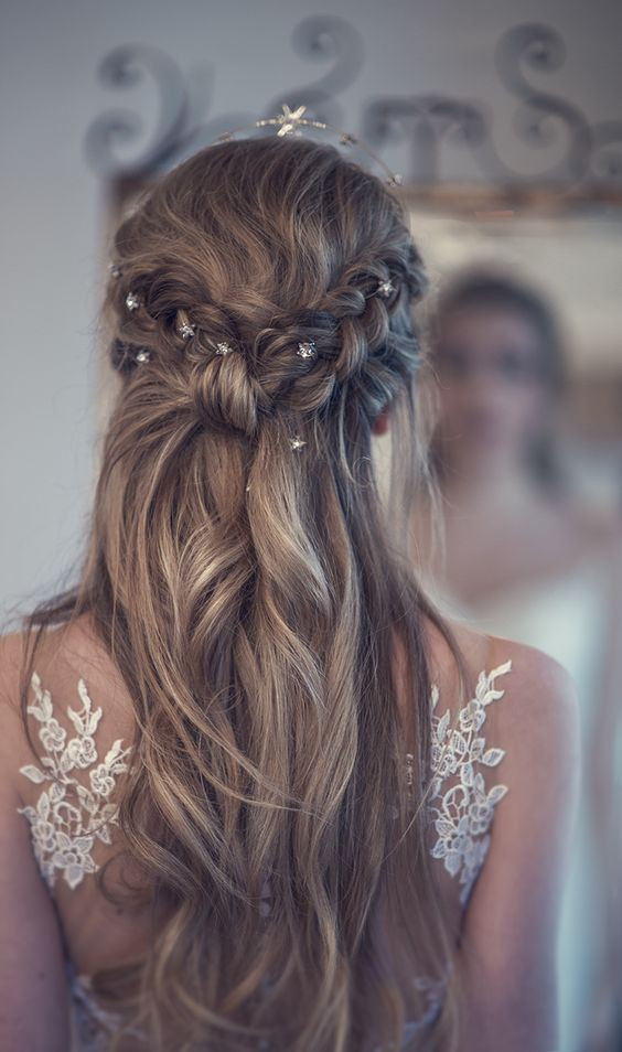 Wedding Hairstyle Bridesmaid
 34 Half Up Half Down Wedding Hairstyles Ideas – Mrstobe Blog