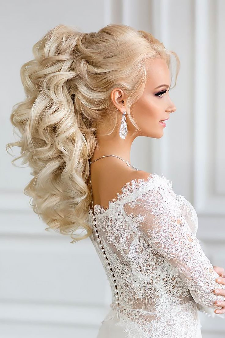 Wedding Hairstyle For Curly Hair
 25 Most Elegant Looking Curly Wedding Hairstyles