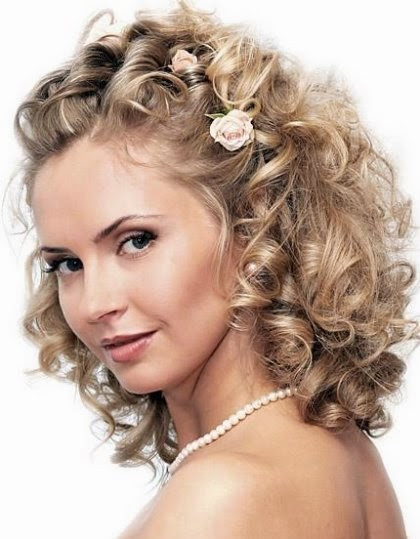Wedding Hairstyle For Curly Hair
 Wedding Hairstyles Medium Length Wedding Hairstyles