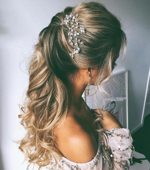 Wedding Hairstyles For Bridesmaids With Long Hair
 Half Up Half Down Wedding Hairstyles – 50 Stylish Ideas