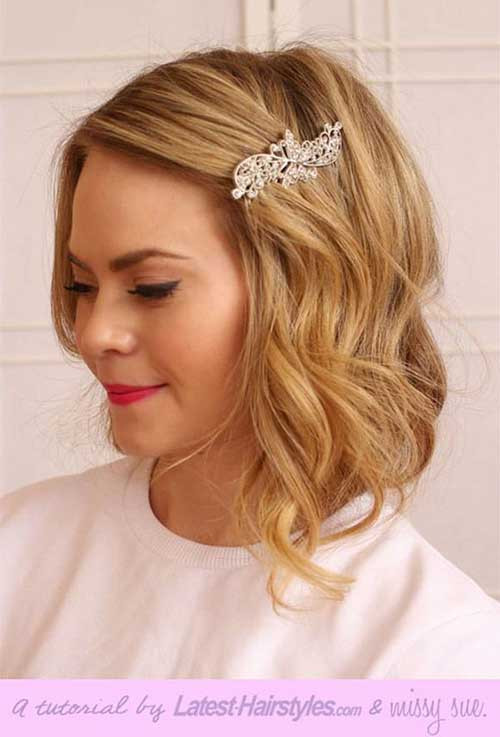 Wedding Hairstyles For Short Hairs
 20 New Wedding Styles for Short Hair