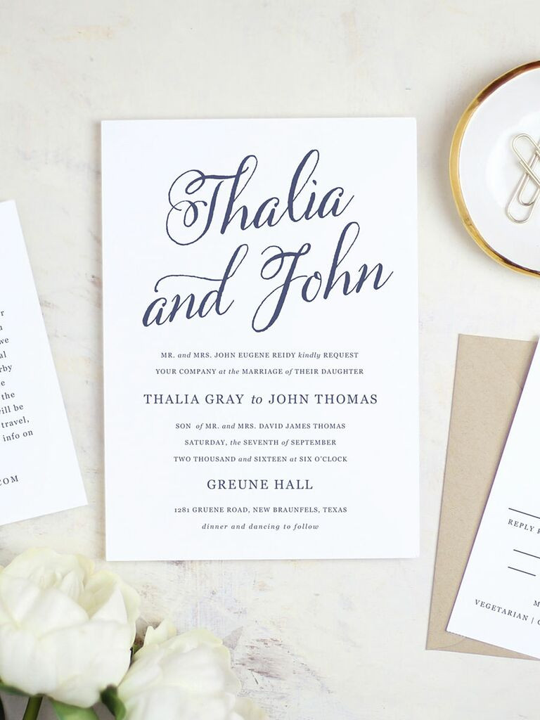 Wedding Invitations Samples
 16 Printable Wedding Invitation Templates You Can DIY