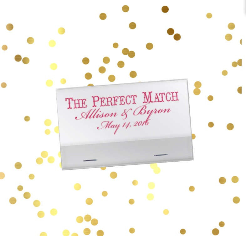 Wedding Matches And Sparklers
 Perfect match wedding matches wedding reception matches