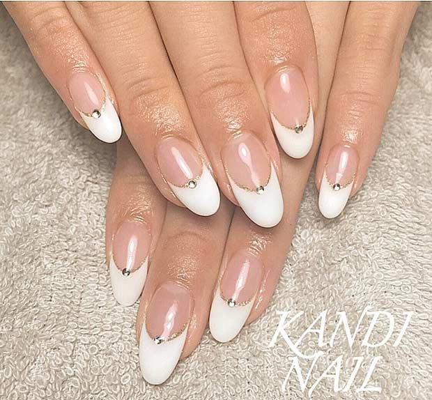 Wedding Nails French Manicure
 31 Elegant Wedding Nail Art Designs Page 2 of 3
