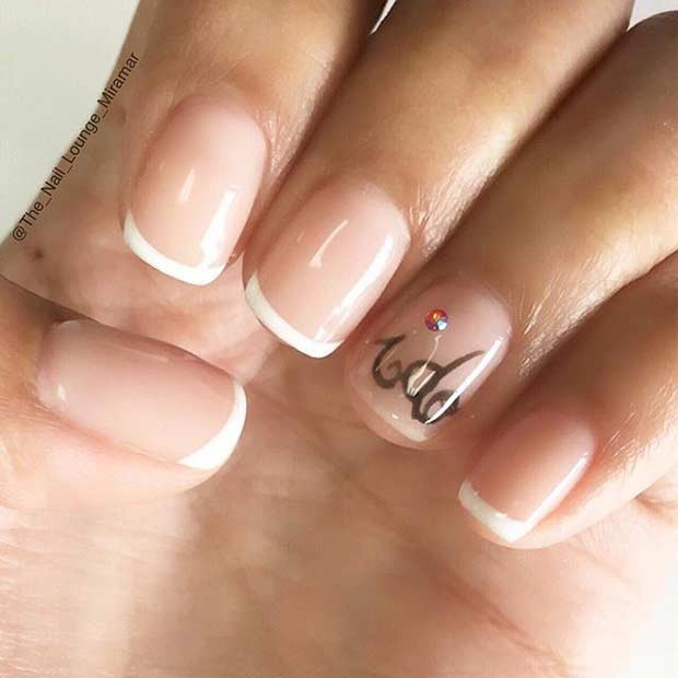 Wedding Nails French Manicure
 31 Elegant Wedding Nail Art Designs Page 3 of 3