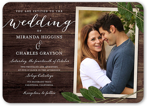 Wedding Photo Invitations
 3 Gorgeous Ways to Create Custom Wedding Invitations with