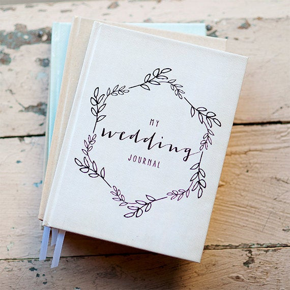 Wedding Planning Gifts
 Wedding Journal Notebook Wedding Planner Personalized
