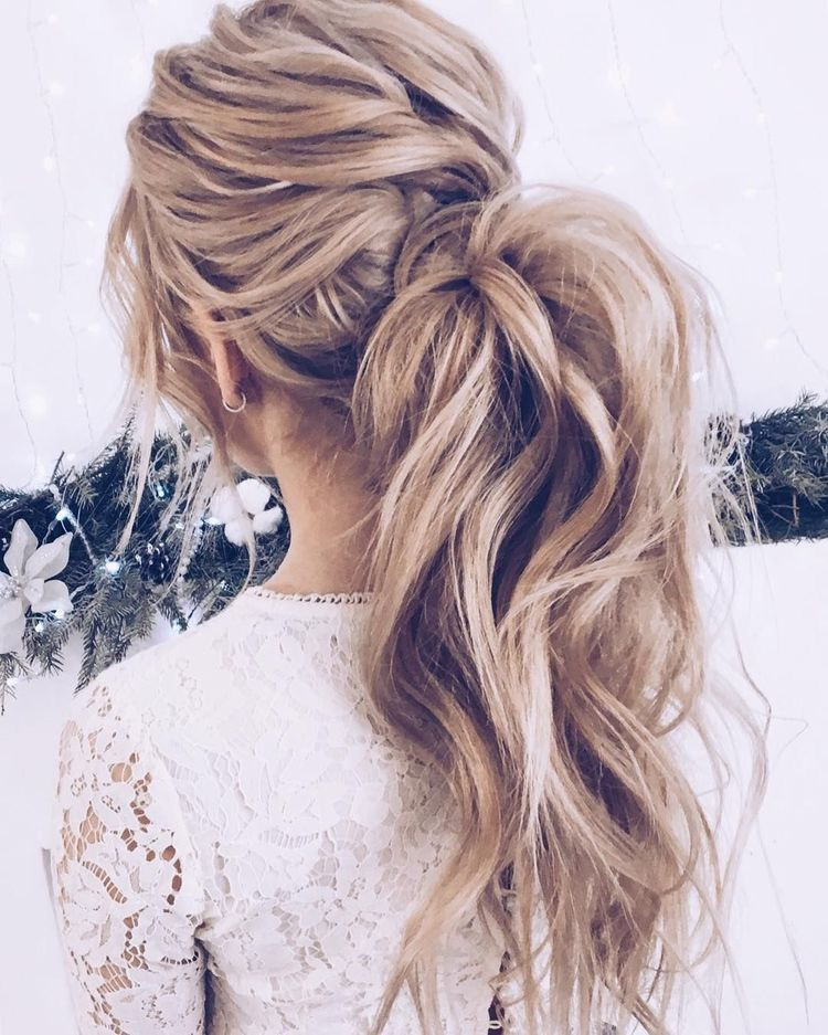Wedding Ponytail Hairstyles
 Pin by Jessica Wnek on Hair styles