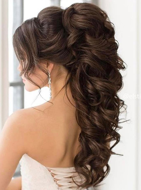 Wedding Ponytail Hairstyles
 10 Bridal Hairdos For Long Hair