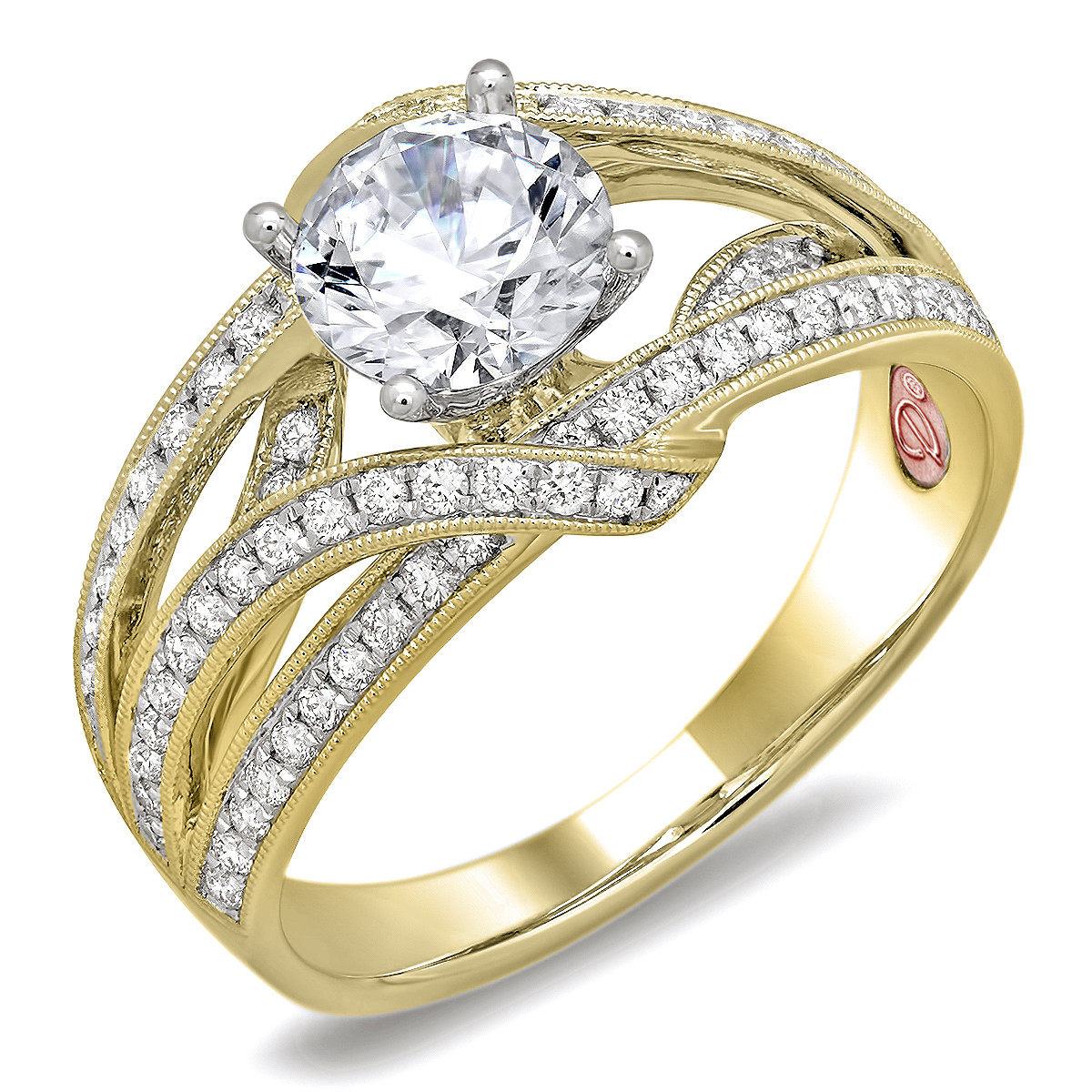 Wedding Ring Designers
 Designer Bridal Rings DW6078
