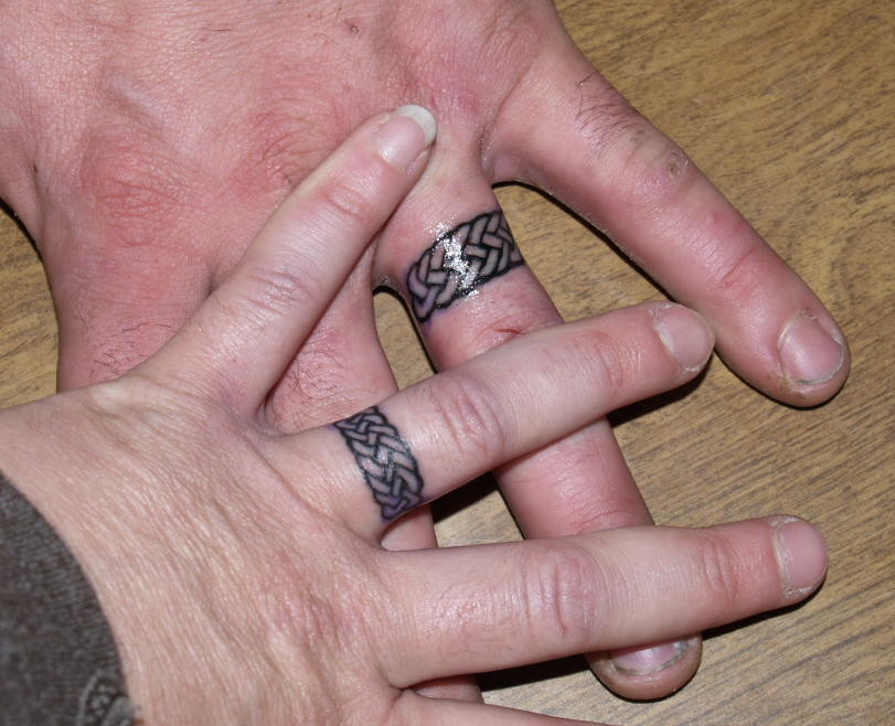 Wedding Ring Tattoo Designs
 Wedding Ring Tattoos Designs Bridal Wears