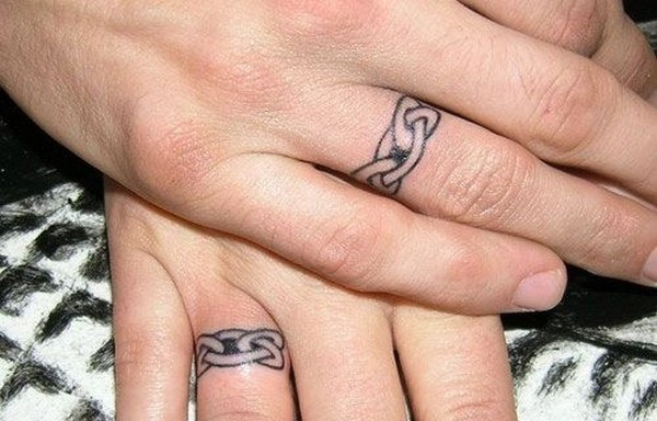 Wedding Ring Tattoo Designs
 148 Sweet Wedding Ring Tattoos