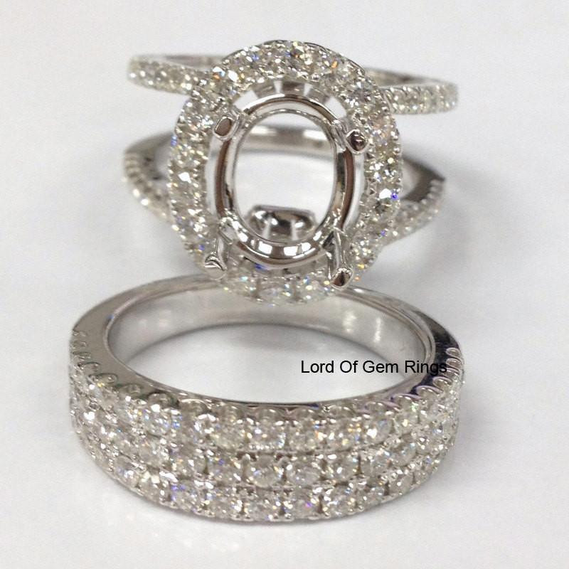 Wedding Rings Under 300
 $2 788 Diamond Engagement Semi Mount Ring Sets 18K White