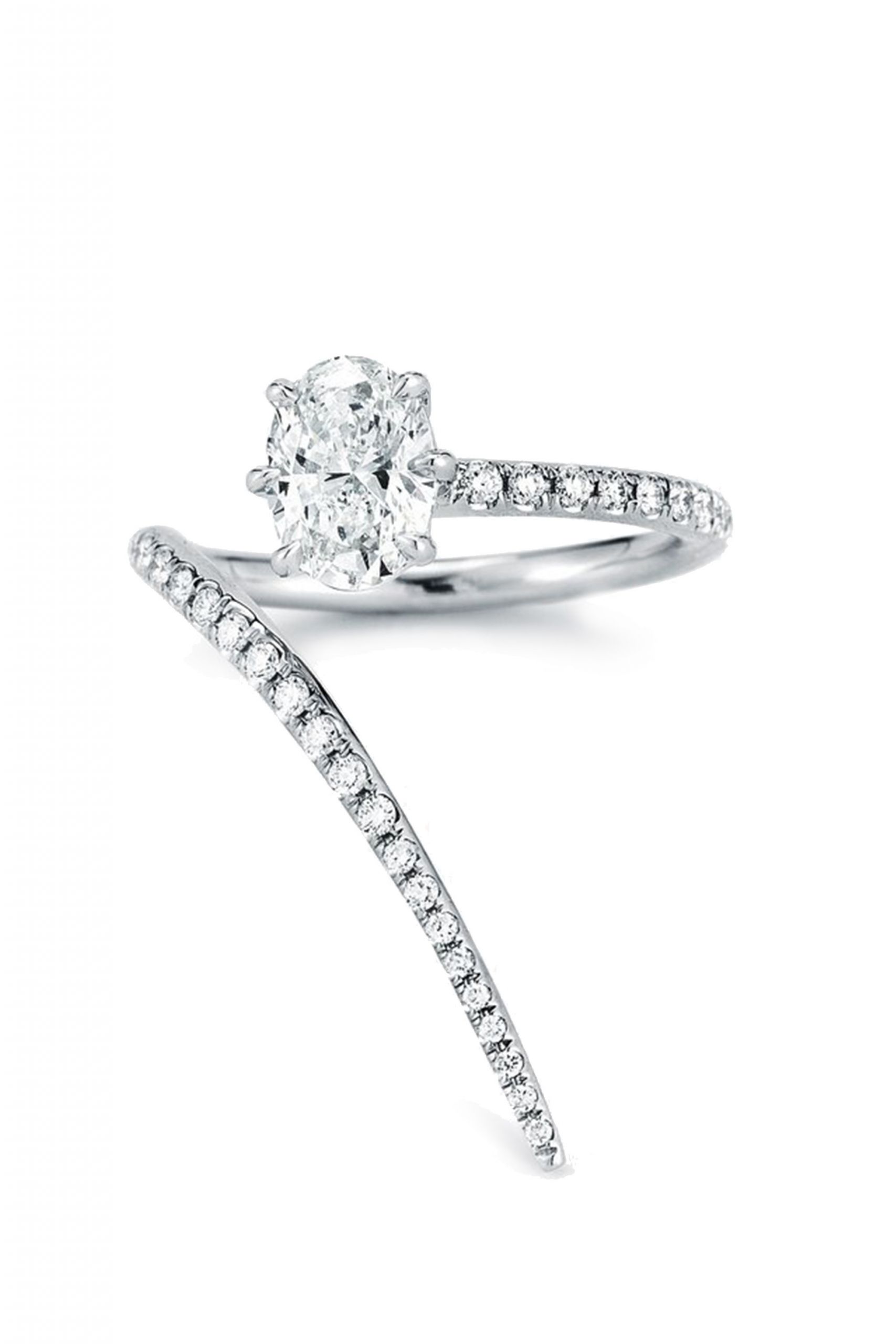 Wedding Rings Unique
 27 Unique Engagement Rings Beautiful Non Diamond and