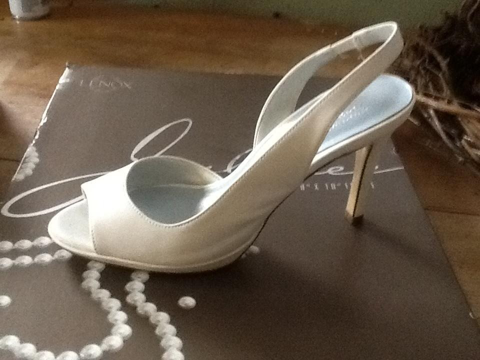Wedding Shoes Payless
 Blue Sandals Payless High Heels Size 5