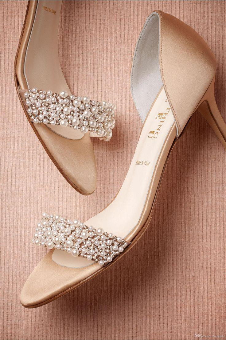 Wedding Shoes With Pearls
 Ivory Bridal Shoes Uk Gorgeous Wedding Shoes Summer