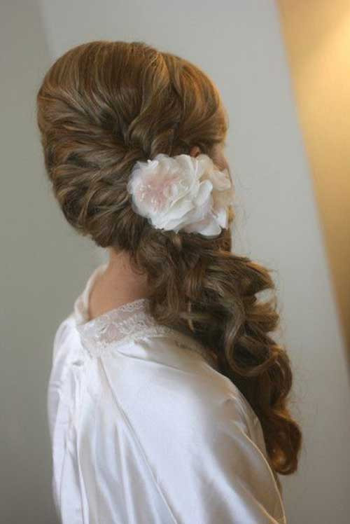 Wedding Side Ponytail Hairstyles
 40 Wedding Hair Hairstyles and Haircuts
