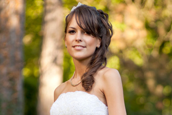 Wedding Side Ponytail Hairstyles
 Brides with Bangs Hair World Magazine