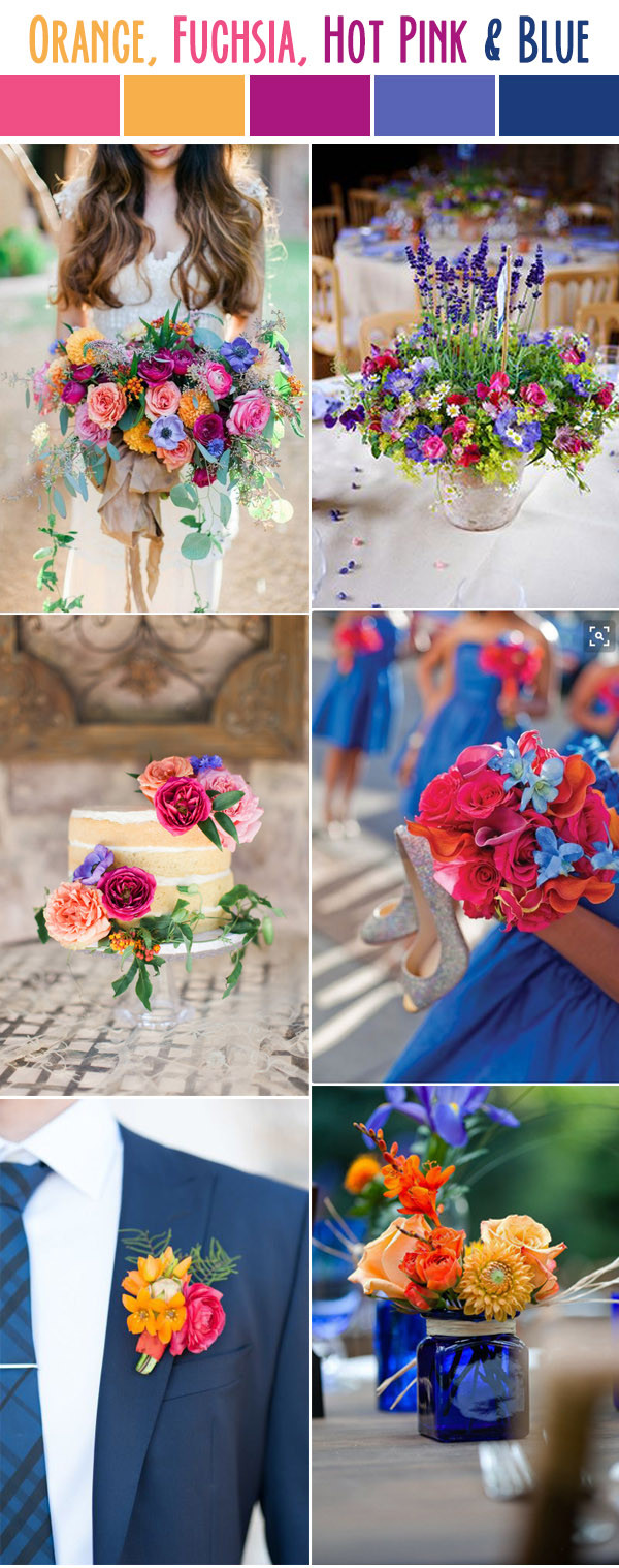 Wedding Summer Colors
 10 Best Wedding Color Palettes For Spring & Summer 2017