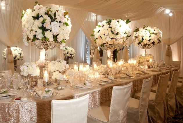 Wedding Table Decorations Ideas
 The Most Glamorous Wedding Centerpieces – Sheri Martin