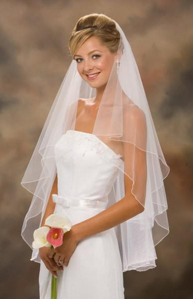 Wedding Veils China
 Cheap Short Wedding Veil With b White Ivory Bridal